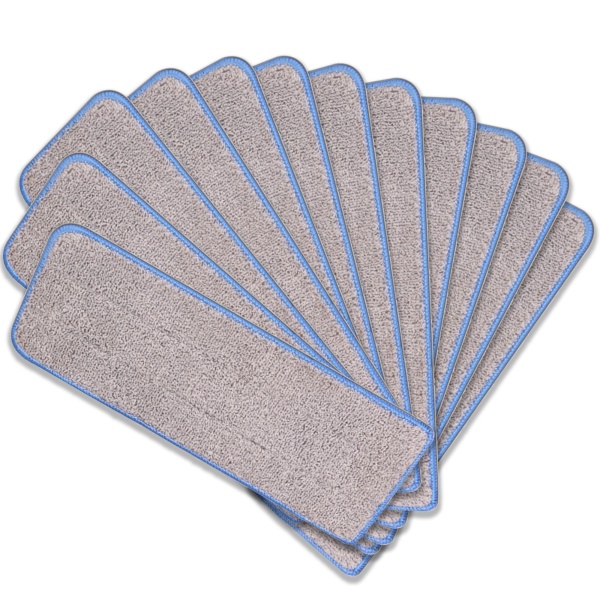 Set van 5 wasbare dweilpads voor een schone vloer. Perfect voor het schoonmaken met een dweil. Maak je vloer glanzend schoon met deze handige dweil pads.