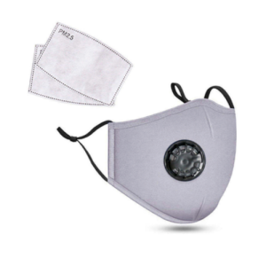 Een comfortabel en ademend katoenen masker voor dagelijks gebruik. Beschermt tegen stof en allergenen.